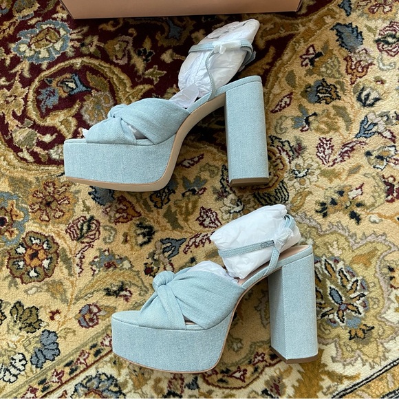 Loeffler Randall Knot Platform Heels - Picture 13 of 13